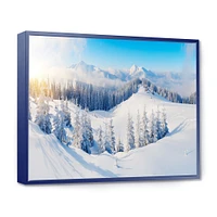 Toile « Winter Mountains Panorama