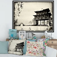 Toile « Chinese Ink Painting