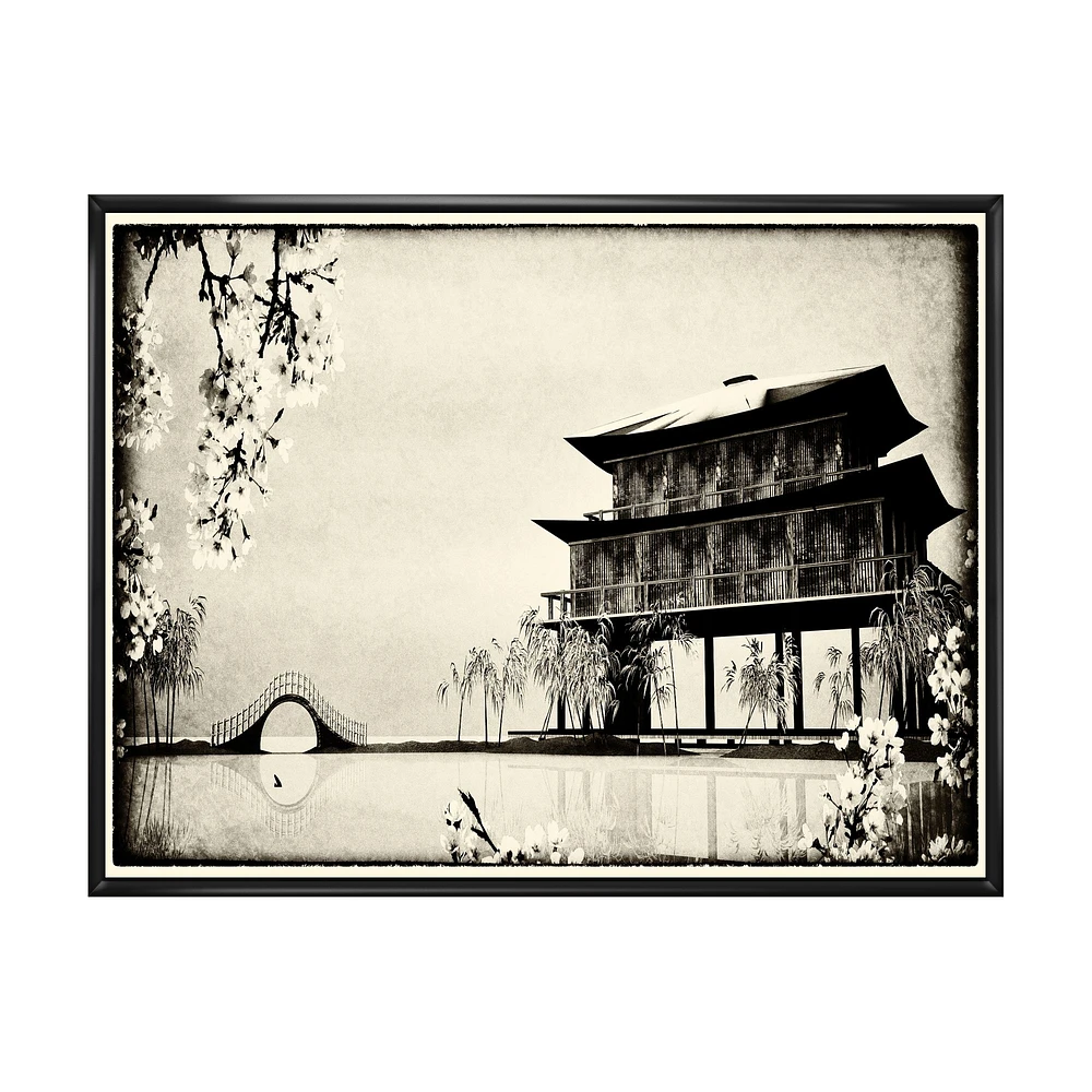 Toile « Chinese Ink Painting