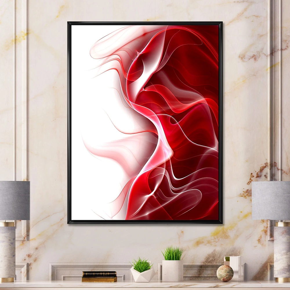 3D Fractal Abstract Design Canvas Art print