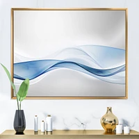 Toile imprimée « 3D Wave of Water Splash »