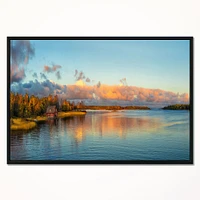 Autumn Sunset Panorama  Wall Art