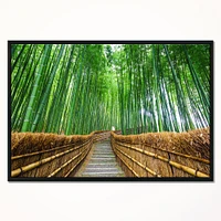 Path to Bamboo Forest  Wall Art