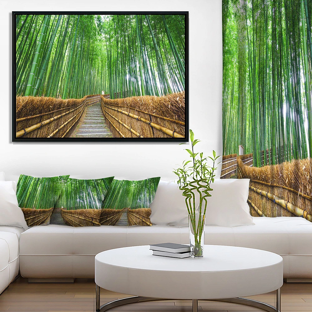 Path to Bamboo Forest  Wall Art