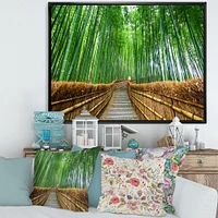 Path to Bamboo Forest  Wall Art