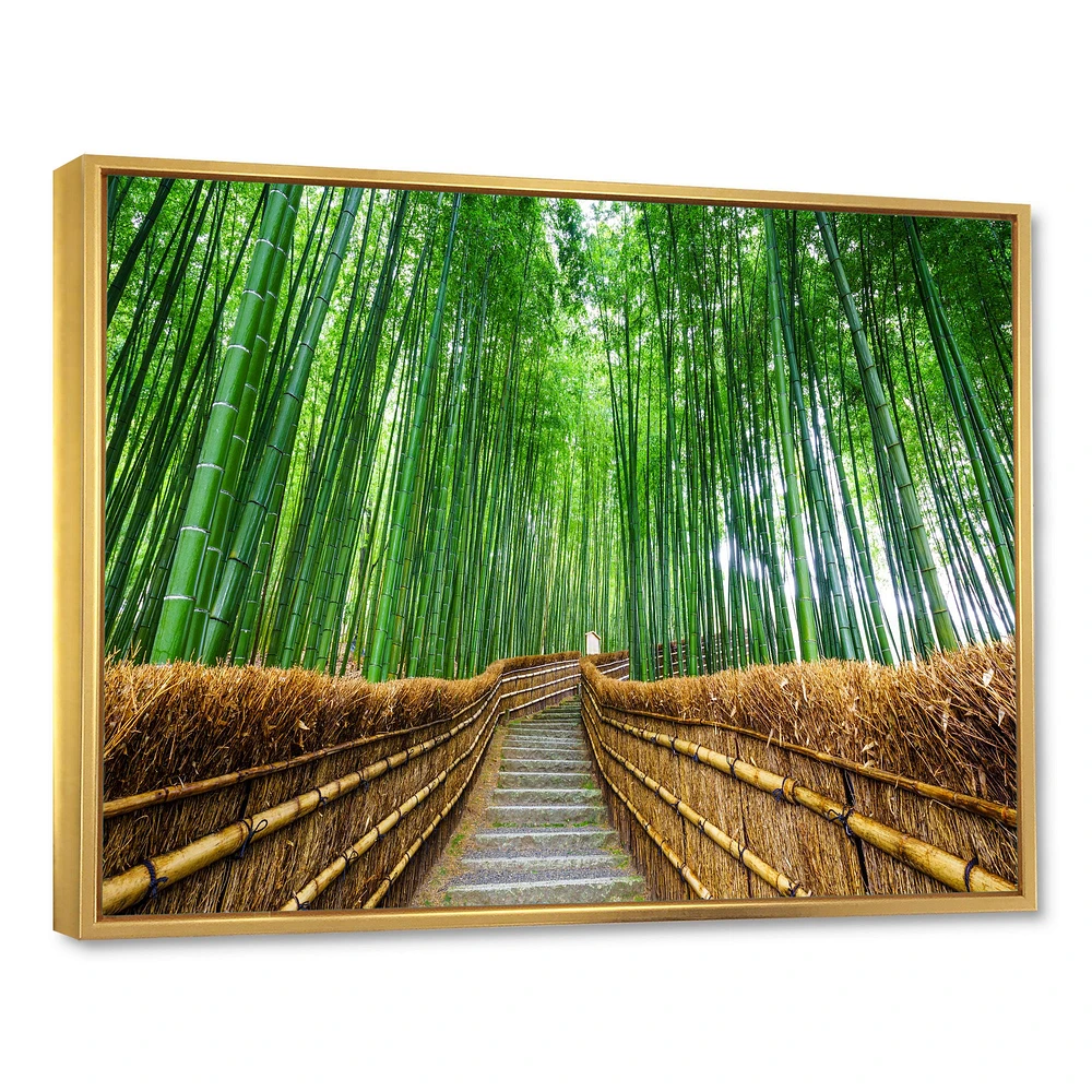 Path to Bamboo Forest  Wall Art