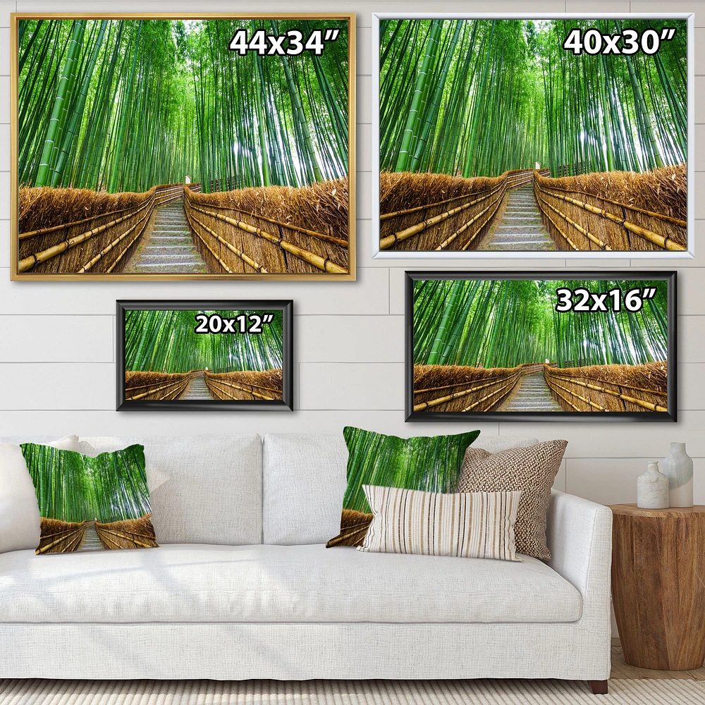 Path to Bamboo Forest  Wall Art