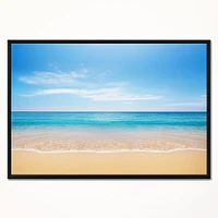 Calm Blue Sea and Sky  Wall Art