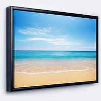 Calm Blue Sea and Sky  Wall Art