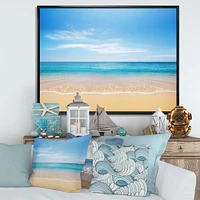 Calm Blue Sea and Sky  Wall Art