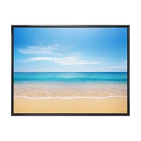 Calm Blue Sea and Sky  Wall Art