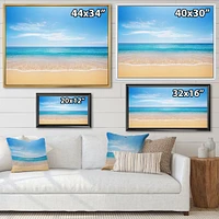 Calm Blue Sea and Sky  Wall Art