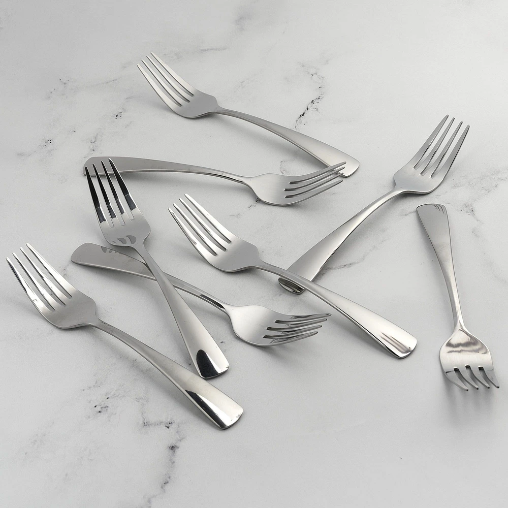 gusto! Verve Set  of 8 Dessert Forks