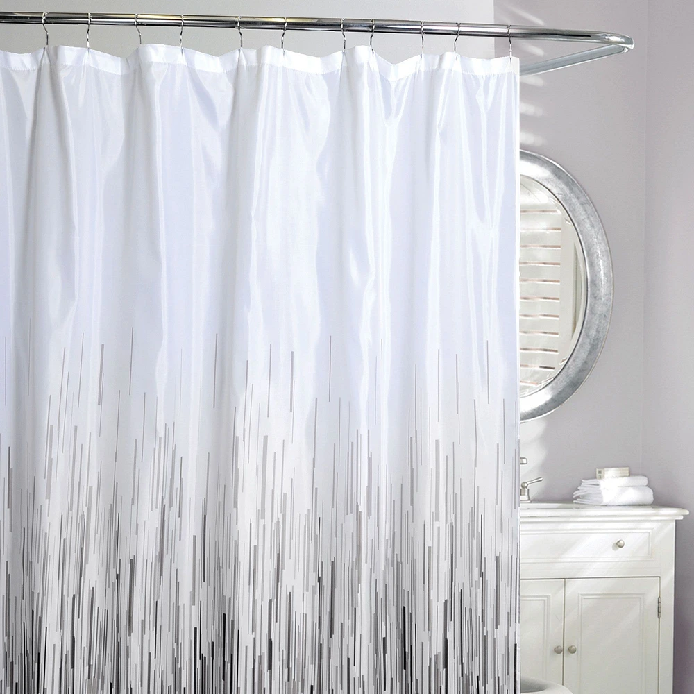 Rain Fabric Shower Curtain