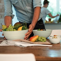Tierra Bowl, Extra Large - Milk White