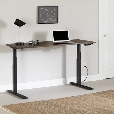 South Shore Furniture Ezra Electric Adjustable Height Standing Desk