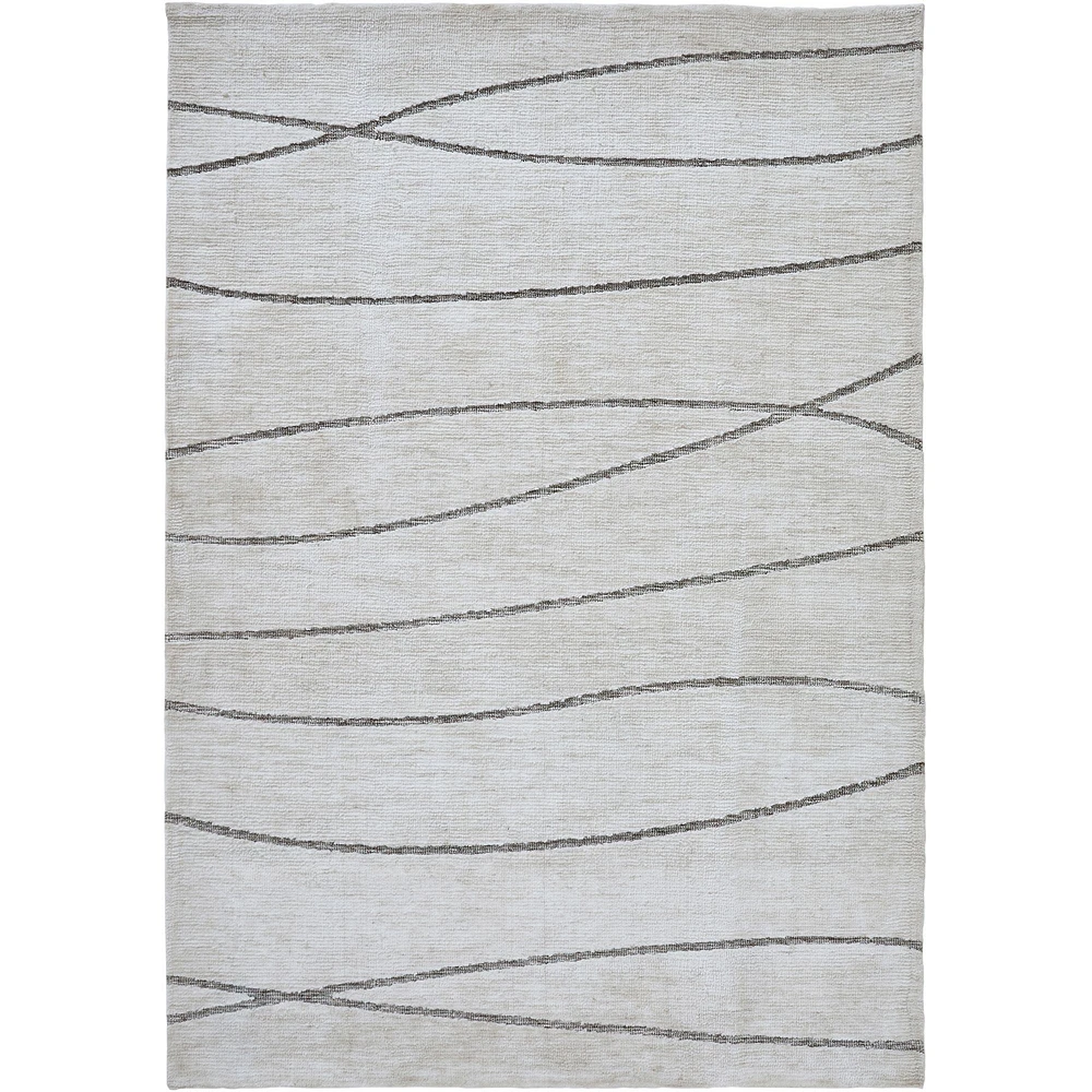 Hazel Off-White and Grey Rug