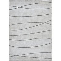 Tapis blanc cassé et gris « Hazel »