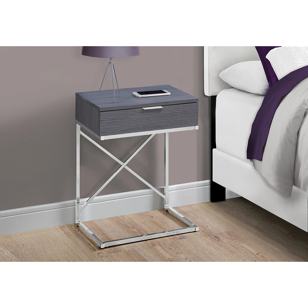Multi-functional Accent Table - Dark Grey