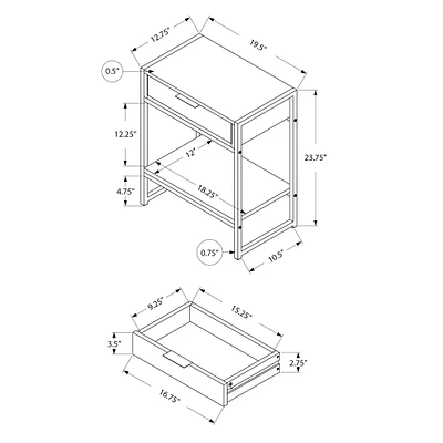 Contemporary Accent Table
