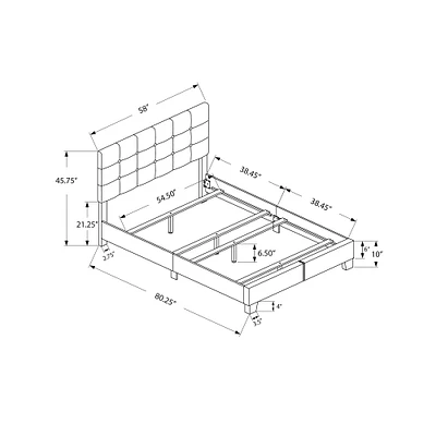 Platform Bed Frame - Double