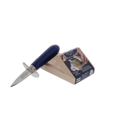 Oyster holder with oyster knife by Jean Dubost Laguiole