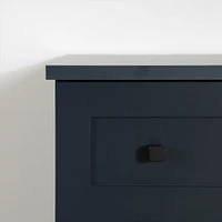 South Shore Furniture Hazen 4-Drawer Chest - Navy Blue