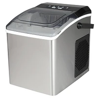 Portable Countertop Stainless Steel IceMaker by Koolatron