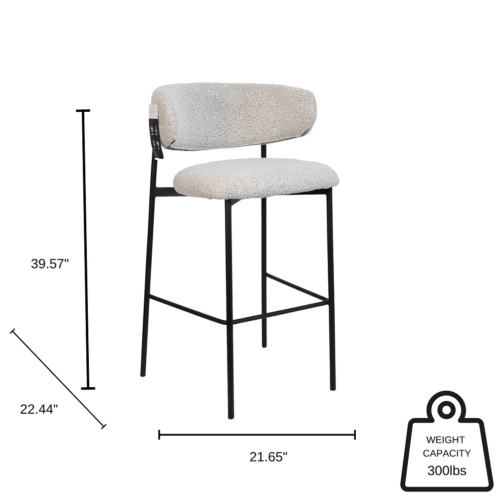 Tabourets de bar, ensemble de 2 - Muscade