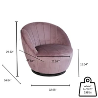 Bruno Swivel Armchair