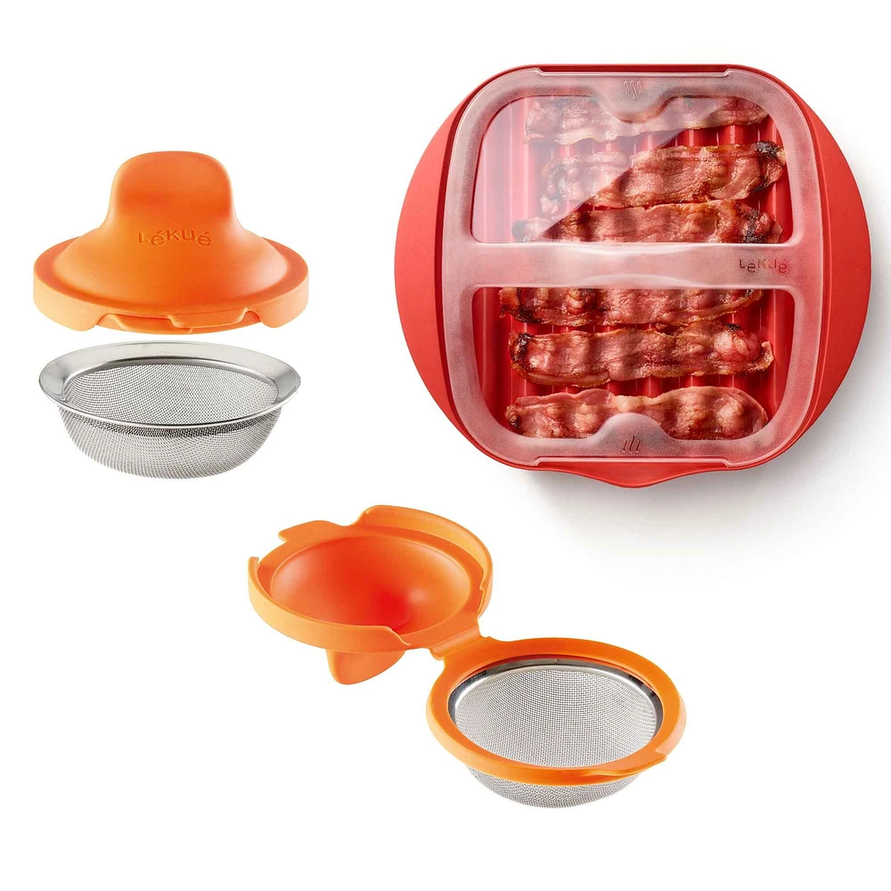 Lékué Bacon and Egg Cooking Set