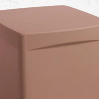 Dalya Square Square Outdoor Side Table Burnt Orange by South Shore Furniture