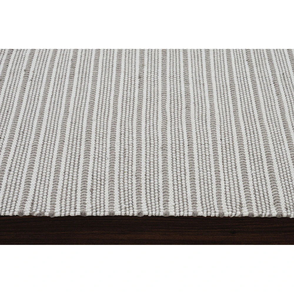 Tapis « Orria » - Ivoire/Gris