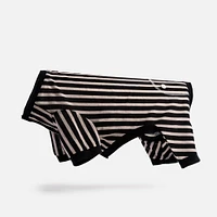 Dog's Pack of 2 Pyjamas by SilverPaw - Stripes and Red Plaid Prints