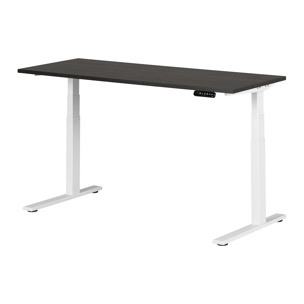 South Shore Furniture Ezra Electric Adjustable Height Standing Desk