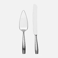 Dazzle Cake Knife and Server Set by Nambé