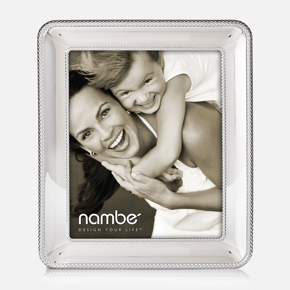 Braid Picture Frame (8" x 10") by Nambé