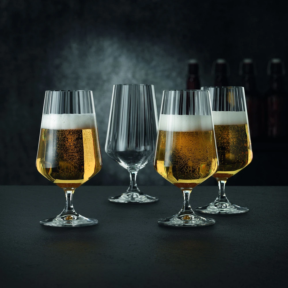 Celebration Set of 4 Beer Glasses by Nachtmann