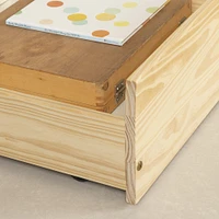 Sweedi Natural Wood Twin Trundle Bed by South Shore Furniture
