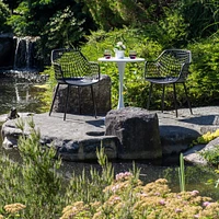 Patioflare 3-Piece Recycled Plastic Kana Bistro Set