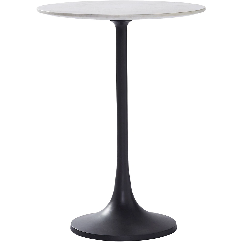 Table Mortain en Aluminium Blanc