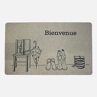 "Bienvenue" Doormat