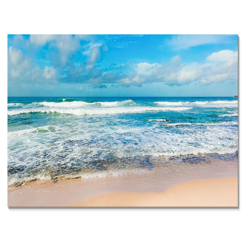 indian Ocean Panoramic View  Canvas Art