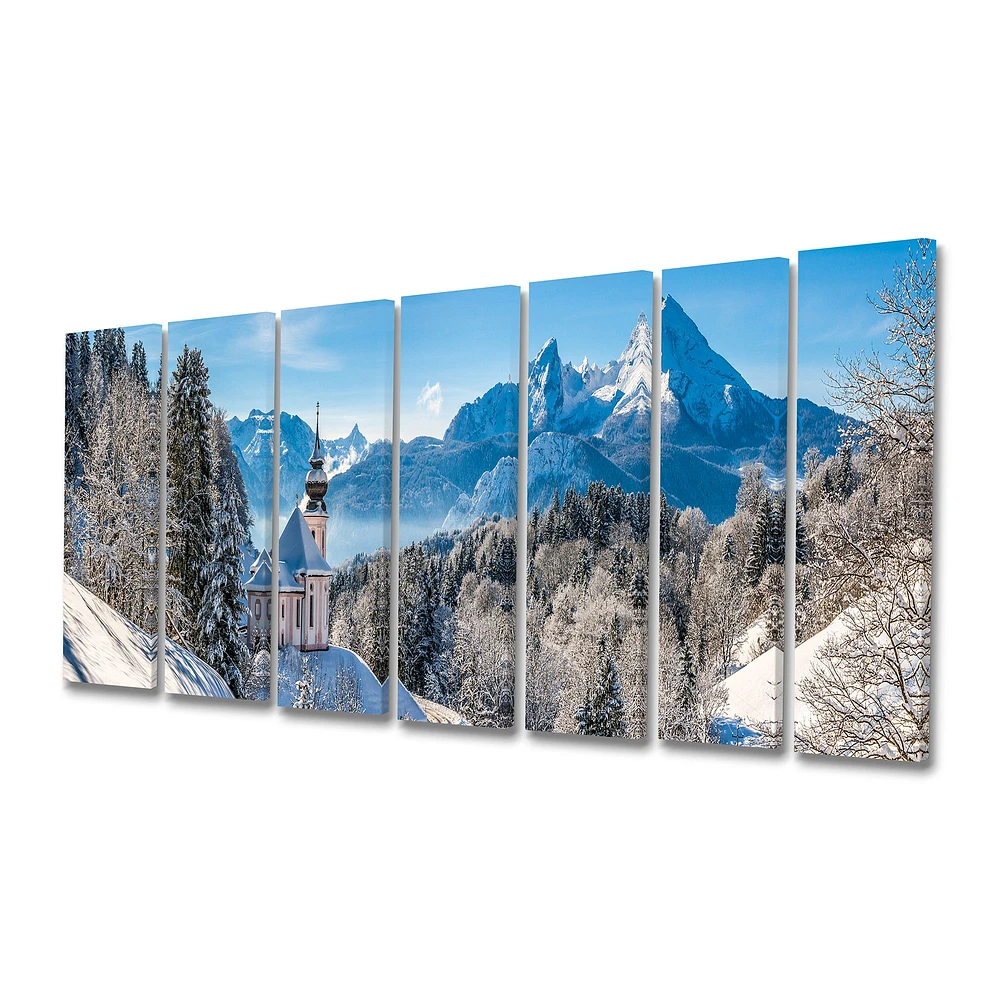 Winter the Bavarian Alps  Wall Art