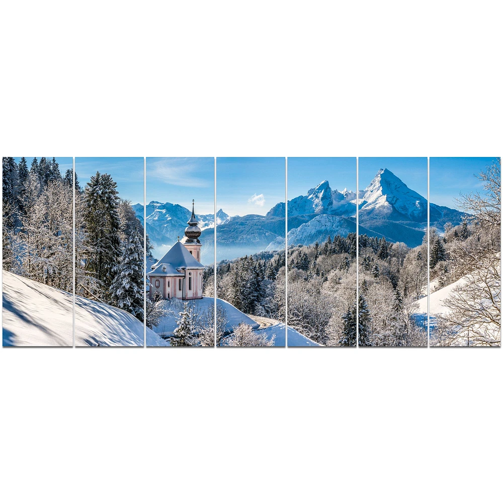 Winter the Bavarian Alps  Wall Art