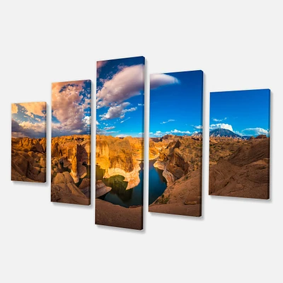 Reflection Canyon Lake Powell  Canvas Wall Art