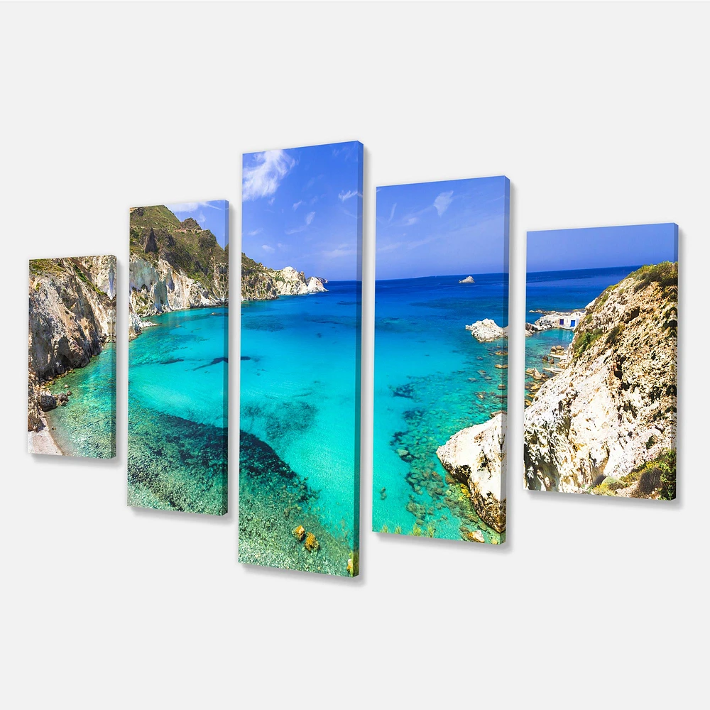 Greece Beaches of Milos Island  Canvas Wall Art