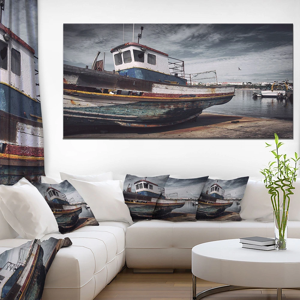 Old Fishing Boat  Wall Art