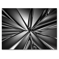 Futuristic Crystal Background  Canvas Art Print