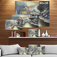 Evening Glow Chrismas Eve  Wall Art